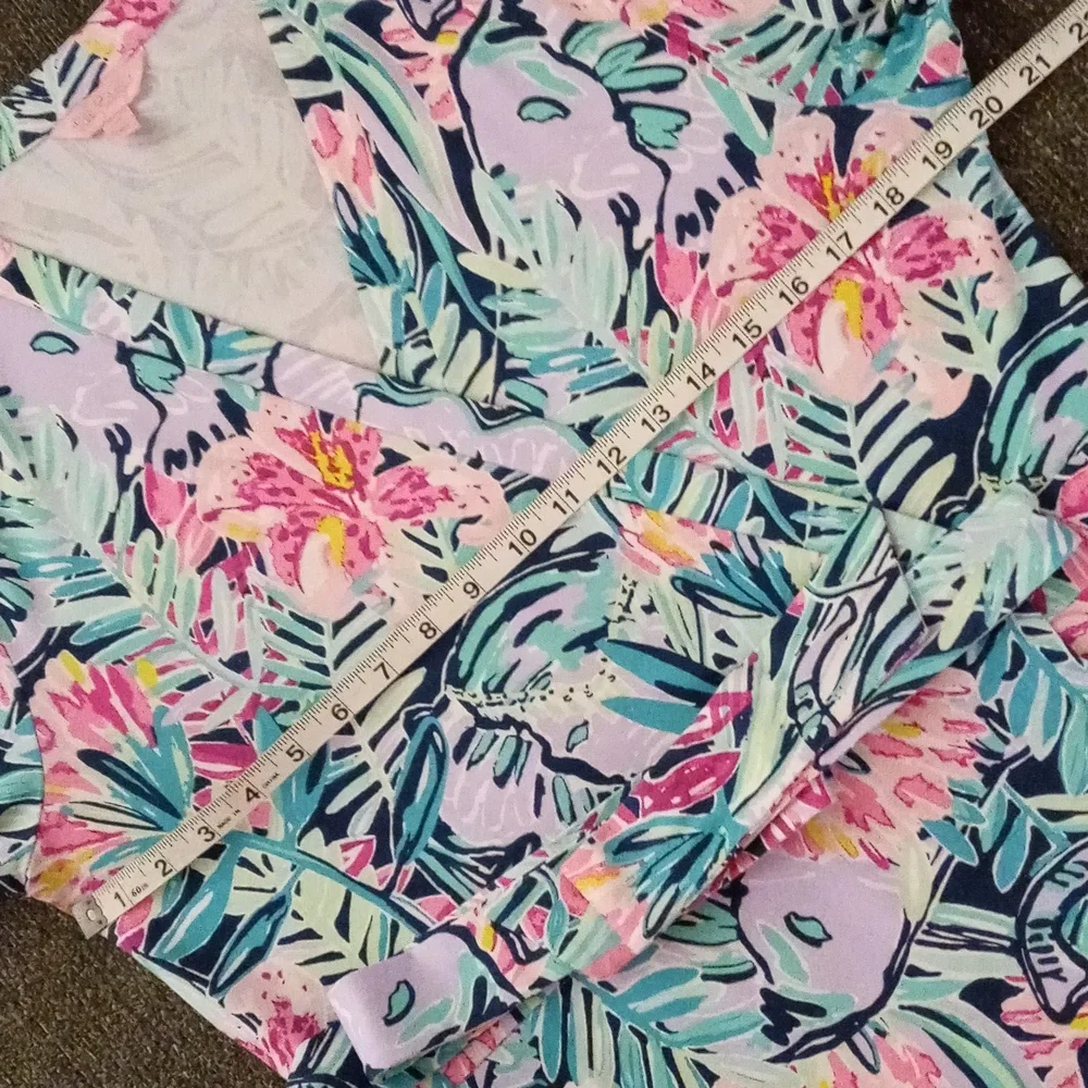 🐘HTF Lilly Pulitzer🐘 - Rozaline Wrap Dress - Picture 14 of 16